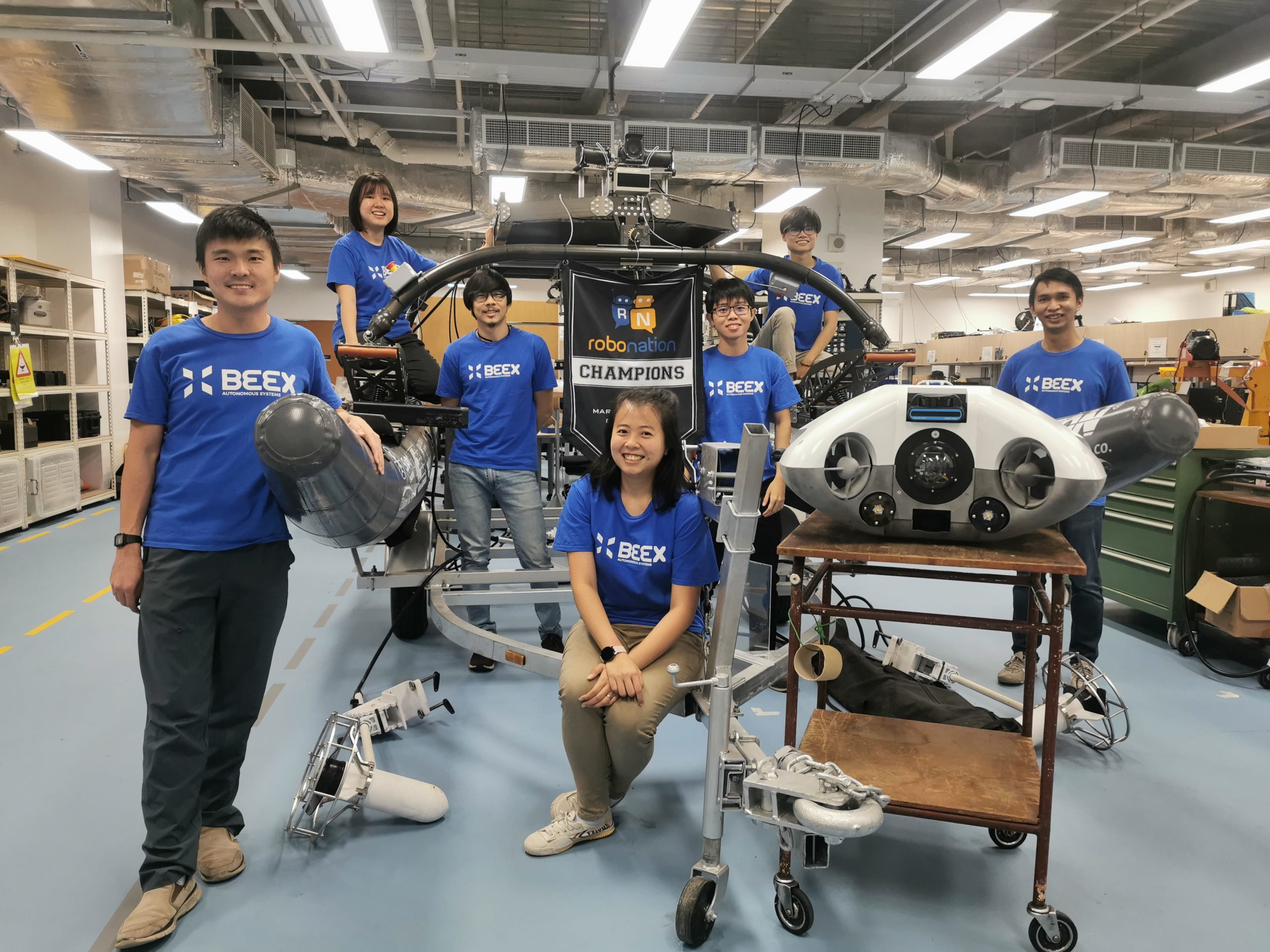 BeeX Integrates Reach Alpha on their new Autonomous Underwater Vehicle