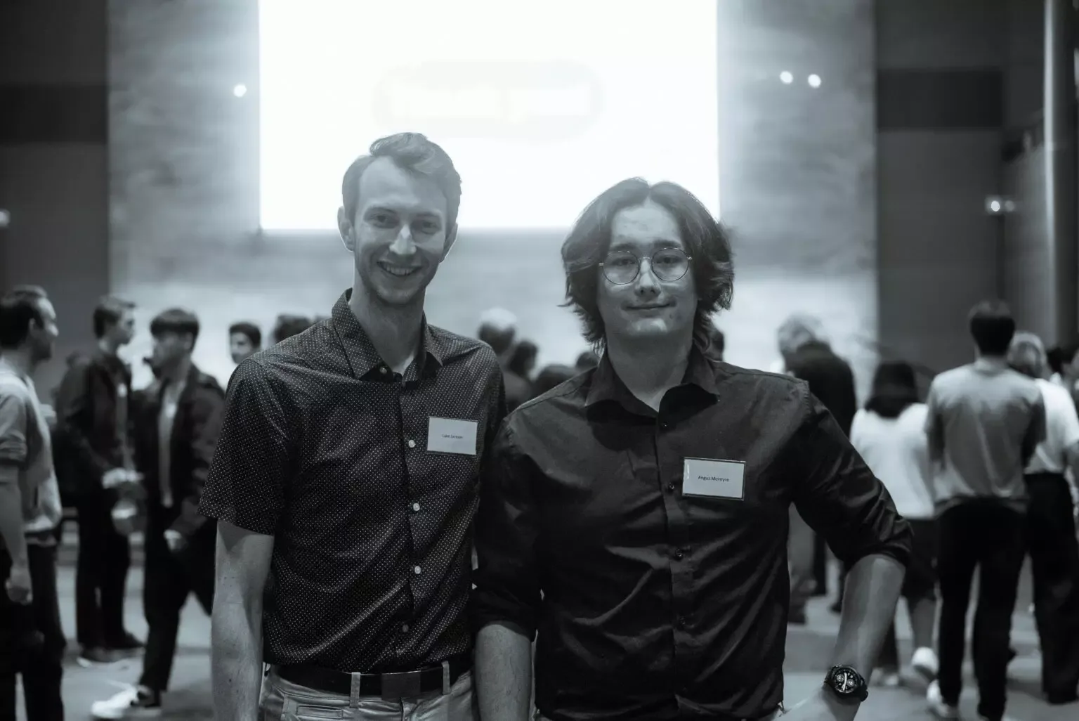 Luke & Angus at the UNSW Industry Night