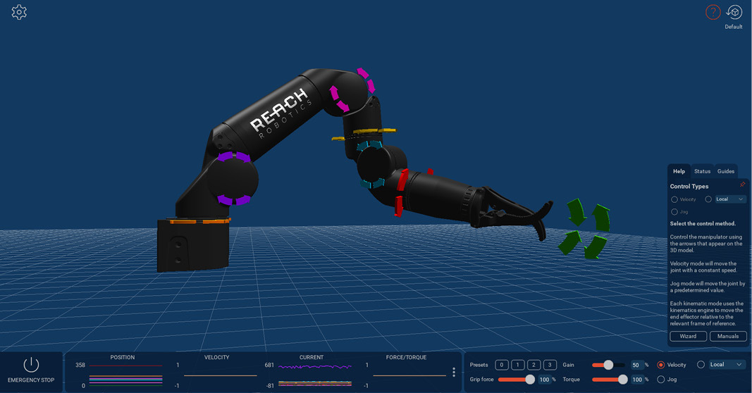 Top 5 New Features in ‘Reach Control’ Robotic Arm Software