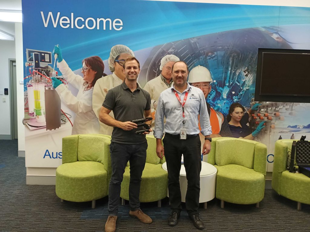 Reach Robotics Conducted successful radiation testing at the Australian Nuclear Science and Technology Organisation (ANSTO)