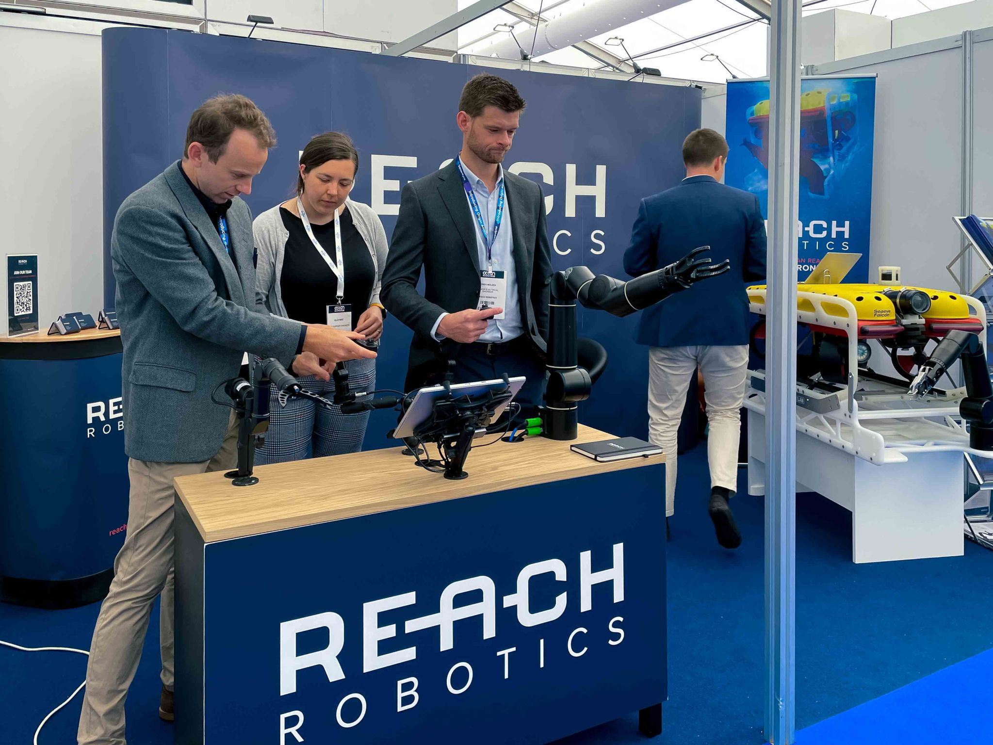 Reach Robotics at Ocean Business 2023