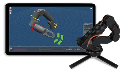 Robotic arm controllers and software