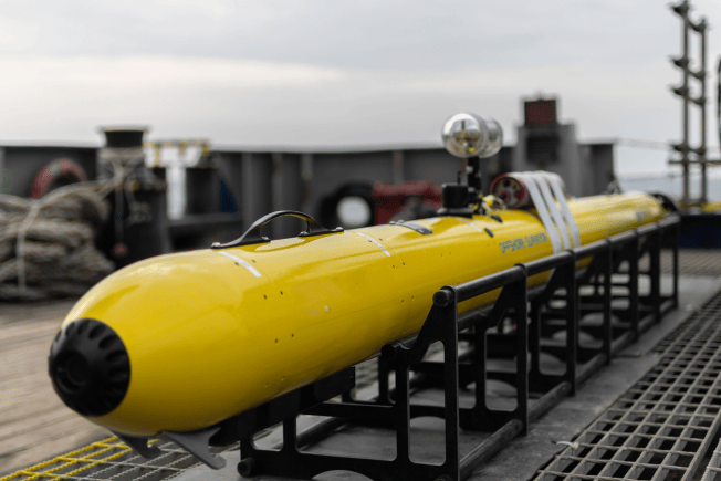 Underwater ROVs, Autonomous,Underwater,Vehicle,On,Deck